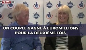 Un couple gagne à Euromillions pour la deuxième fois