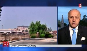 Nucléaire iranien : Laurent Fabius se félicite d'un accord-cadre