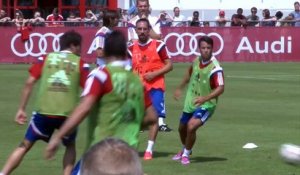 Bayern - Ribéry dans les starting-blocks