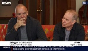 Sting et Paul Simon réunis au Zénith de Paris