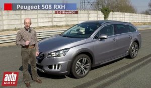 Peugeot 508 RXH - Freinage d'urgence : coup de coeur AutoMoto 2015