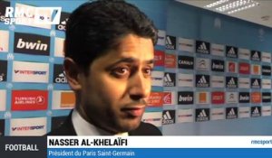 Football / Al-Khelaïfi : "Notre objectif c'est de gagner les qutre titres" 05/04
