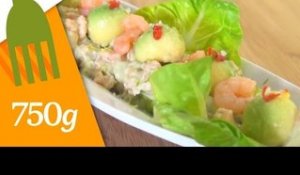Recette Avocats aux crevettes - 750 Grammes