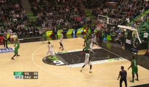 Shoot de Yohann Sangaré du milieu du terrain contre Pau-Lacq-Orthez