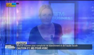 HSBC mise en examen en France, caution d'un milliard d'euros