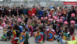 Vannes. Carnaval : quatre écoles défilent en ville