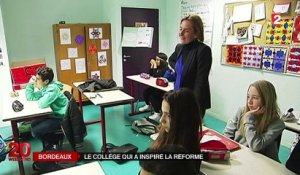 Bordeaux : le collège qui a inspiré la réforme