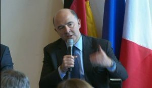 Archive - Intervention de Pierre Moscovici à l'issue du Conseil économique et financier franco-allemand