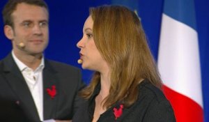 Archive - Emmanuel Macron et Axelle Lemaire présentent leurs voeux à la French Tech