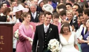 Andy Murray s'est marié chez lui en Ecosse vêtu d'un kilt