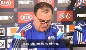 Bielsa : "Je ne juge jamais les arbitres"