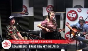 Lena Deluxe - Brand new key (Melanie) - Session acoustique OÜI FM