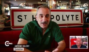 Franck Dubosc alias Patrick Chirac vu par Antoine Duléry alias Paulo Gatineau - C à vous - 14/04/2015