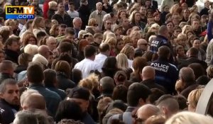 Marche blanche à Calais en hommage à Chloé, la fillette de 9 ans enlevée et assassinée mercredi