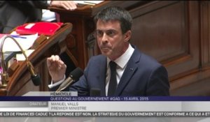Hausses des impôts locaux : Valls dénonce la "schizophrénie" et les "mensonges" de la droite