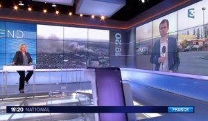 Incendie à La Courneuve : le trafic ferroviaire et routier paralysé