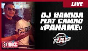 Dj Hamida "Paname" Feat. Camro en live dans Planète Rap