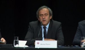 Corruption - Platini : "Les gens en ont marre"