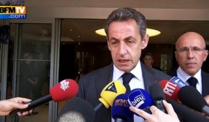 Nicolas Sarkozy: "Il faut que la sécurité prime"