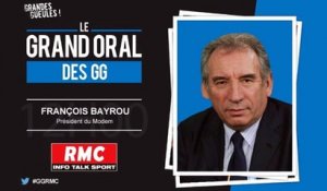 François Bayrou, invité des Grandes Gueules sur RMC - 220415