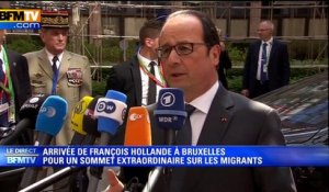 Migrants en Méditerranée: François Hollande demande à l’Union européenne "un renforcement considérable des moyens"