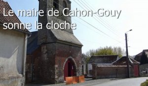 Le maire de Cahon-Gouy sonne la cloche