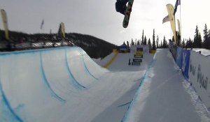 Snowboard Halfpipe - Run victorieux de Kelly Clark