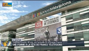 Delphine Ernotte nouvelle patronne de France Télévisions