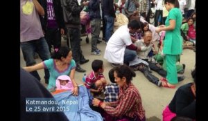 Plusieurs centaines de morts dans un puissant séisme au Népal