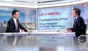 Les 4 Vérités-Florian Philippot : "Nicolas Sarkozy devrait renoncer à la vie politique"