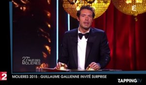 Les Molières 2015 : Le coup de gueule de Guillaume Gallienne