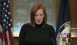 Jen Psaki on Netanyahu's Palestinian state remark