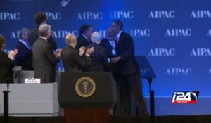 Benjamin Netanyahu speaks at AIPAC