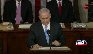 Netanyahu Basks in Warm Congress Reception