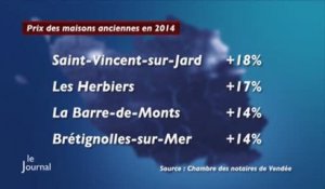 Economie : Le prix de l’immobilier en baisse (Vendée)