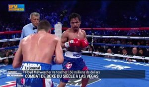 Combat de boxe du siècle à Las Vegas