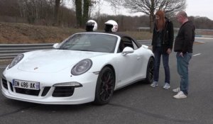 Tour de Montlhéry : Porsche 911 Carrera 4 GTS avec Be !