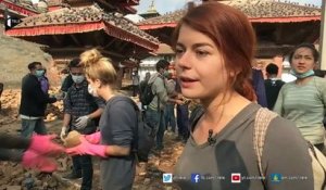 Népal : De nombreux volontaires sont restés aider la population