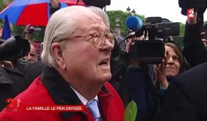 FN : Jean-Marie Le Pen perturbe le 1er-mai de sa fille