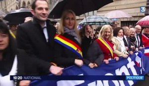 FN : Jean-Marie Le Pen à l'écart du défilé du 1er-Mai