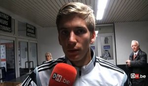 Praet: "0-1 ici, c'est pas mal par rapport aux dernières années"