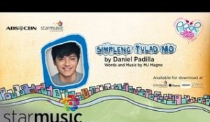 Daniel Padilla - Simpleng Tulad Mo (Official Lyric Video)