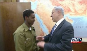 Israël: Netanyahou reçoit le jeune éthiopien battu par la police