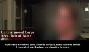 Gaza : un soldat raconte avoir tiré sur des civils pour s'amuser