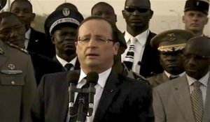 François Hollande : «  je viens de vivre le moment le plus important de ma vie »