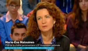 Marie-Eve Malouines, présidente de LCP : «Il ne suffit pas de dire “Je suis candidate”»