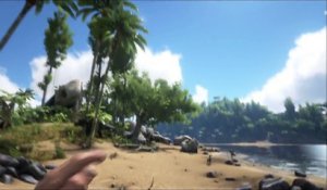 Extrait / Gameplay - ARK: Survival Evolved (FPS Jurassic Park Like !)