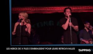 X Files : David Duchovny et Gillian Anderson s’embrassent en public !