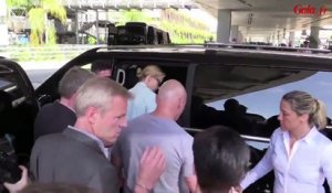 Char­lize Theron arrive à Cannes - Festival de Cannes 2015