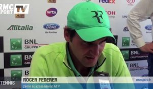 "Djokovic n'est pas injouable" (Roger Federer)